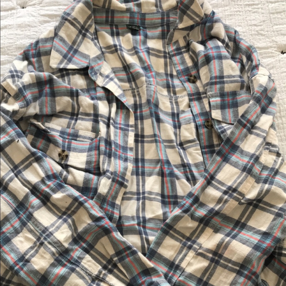 Cropped flannel